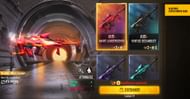 Gun skins up for grabs (Image via Garena)